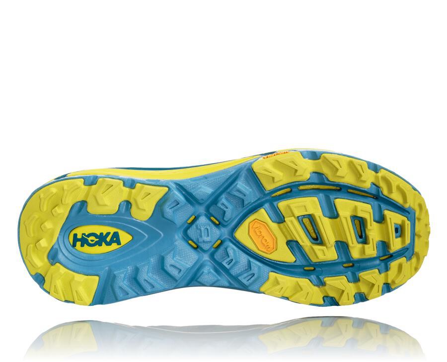 Hoka One One Trailsko Herre - Mafate Speed 2 - Blå - 498071OYH